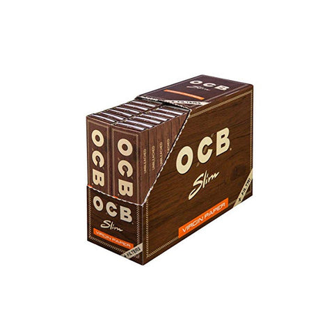 32 OCB King Size SLIM Virgin Papers + TIPS