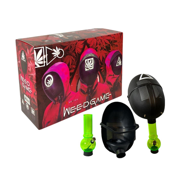 Weed Game Acrylic Mask Bong - GS1151 (WG-011)