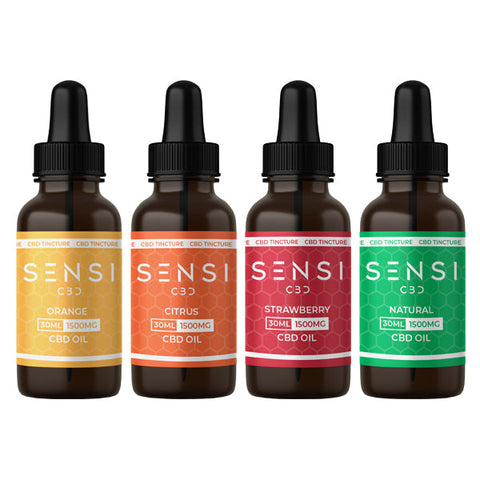 Sensi CBD 1500mg CBD Tinture Oil 30ml (BUY 1 GET 1 FREE)