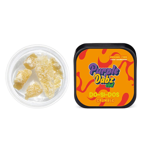 Purple Dabz by Purple Dank 1000mg CBD Crumble - DO-SI-DOS (BUY 1 GET 1 FREE)