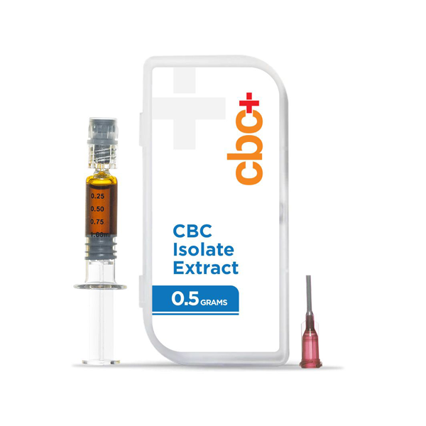 CBC+ 100% Pure CBC Isolate, Flow Form Wide Spectrum - 0.5g